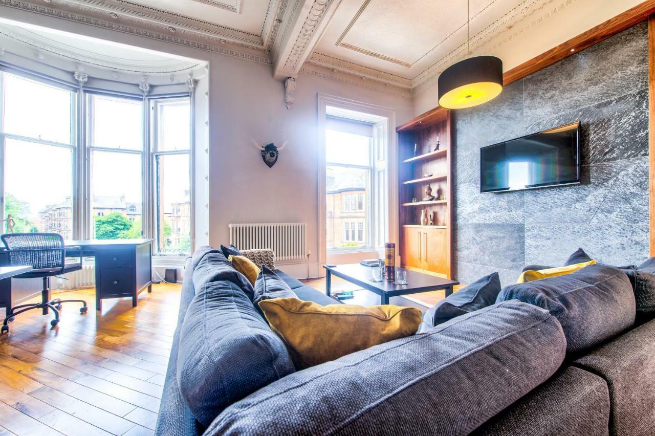 글라스고 32 Victoria Crescent Road 아파트 외부 사진