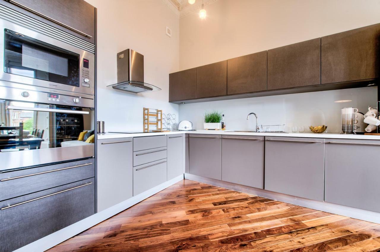 글라스고 32 Victoria Crescent Road 아파트 외부 사진